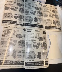 Vintage Shapes Etc. Shaped Notepad – Assorted Lot Of 6 1 Open
