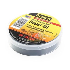 3M Scotch Vinyl Electrical Tape Super-88, 3/4 in x 66 ft (10 rolls ) : 22 yd