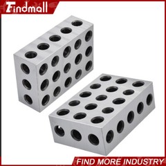 2 Matched Pair 2-4-6 Blocks 23 Holes .0002″ Machinist Precision 246 Jig 2 4 6