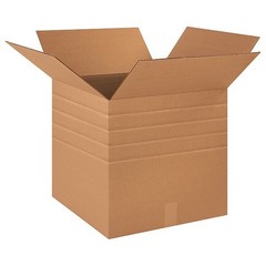 20 – 18 x 18 x 18 Multi Depth Shipping Boxes Storage Cartons Moving Packing Box