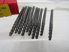 Lot of 10 No.1 Screw Extractors Sand Blasted Use 5/64″ Drill Tool M9001 GCr15