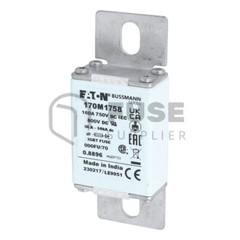 1PC New Eaton BUSSMANN 170M1758 160A 750V Fuse Fast Shipment