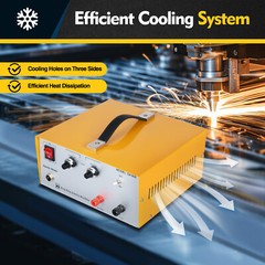 80A Jewelry Spot Welder Pulse Sparkle Electric Soldering Machine for Gold/Silver