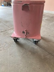 Lead Storage container storage holder for the Precision Ge-68 PET Phantom QC