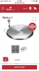 Hand Wheel with Handle for Hobart Mixer Bowl Lift H600 P660 L800 00-435235