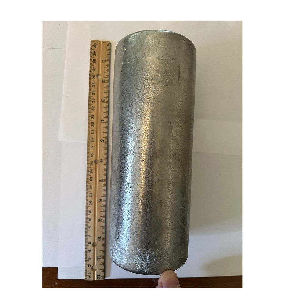 304 SS 1L Stainless Steel Sample Cylinder – 1/2” NPT Ends (DOT Rated 1800PSI)