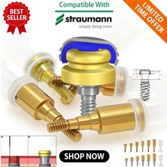 Titanium Locator Abutment Fit Straumann Bone Level NC/RC Zest Locator Compatible
