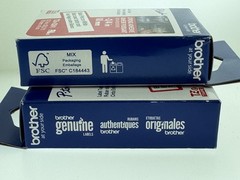 2 Genuine Brother TZe-S241 P-Touch Strong Adhesive Label Tape OEM 3/4″ 18MM