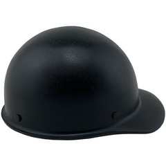 MSA Skullgard Cap Style with Ratchet Suspension – Custom Textured Gunmetal Black