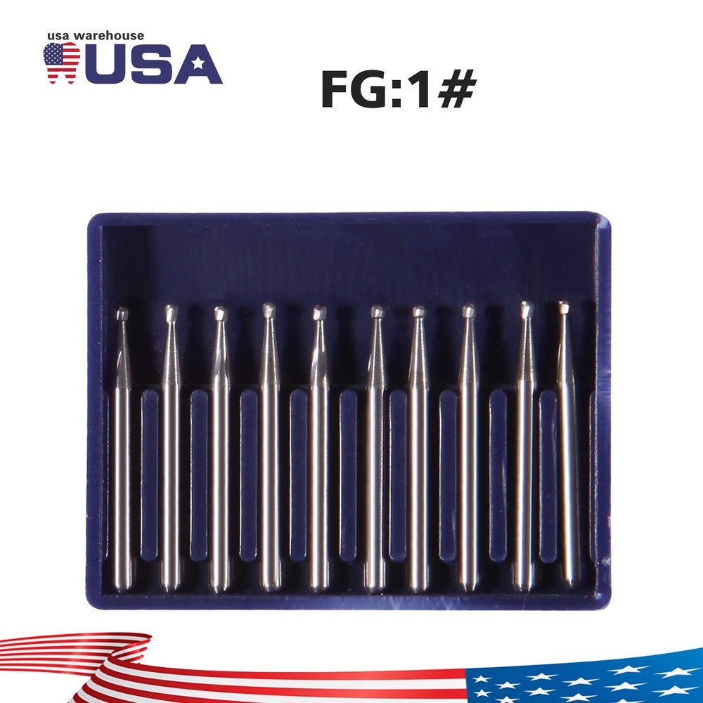 Carbide Burs FG High Speed Bur 556 557 557L 558 330 7901 7902 7404 7408 Dental