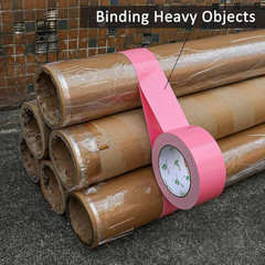 Color Duct Tape Pink, Heavy Duty Strong Industrial Duct Tape 9Mil X 1.88Inch X 3