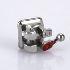 AZDENT Dental Orthodontic C3 MIM Bracket Braces Mini Roth MBT .022 Hooks 345
