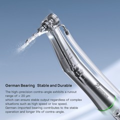 Woodpecker Dental Brushless Implant Air Motor 20:1 LED Contra Angle Handpiece