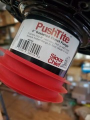 Sioux Chief 886-GA Push-Tite Closet Flange, PVC, Push Into 4″ Cash Iron PVC ABS