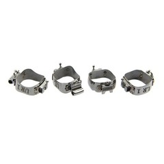 85Sets Dental Orthodontic Molar Bands Conv MBT ROTH 022 Tube Lingual Sheath GAC