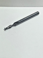 CARBIDE END MILL 3/32″ DIAMETER 2 FLUTE 3/8″ LOC RHS RHC 30 DEGREE HELIX USA