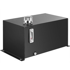 Hydraulic Reservoir Oil Tank Fuel Tank 10 Gal Steel with Filter& Tank Gauge
