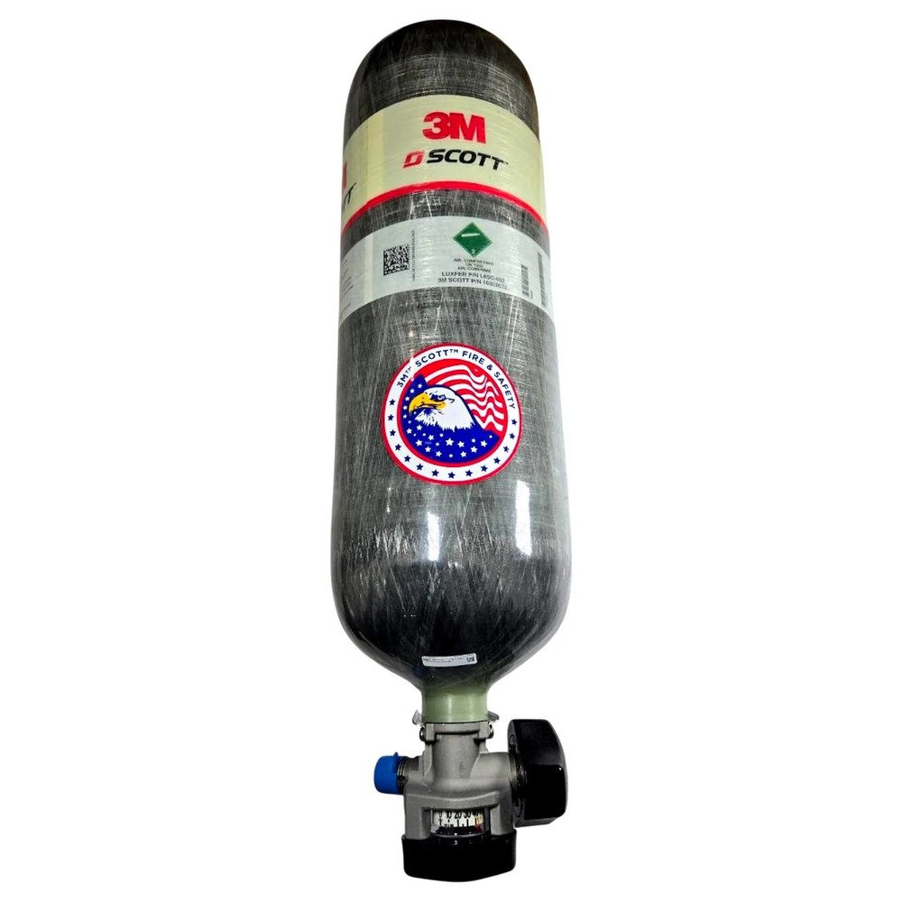 3M Scott 804722-01 45-Min 6.8L 4500 PSI SCBA Carbon Fiber Cylinder