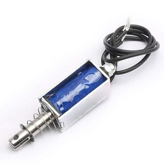Versatile JF-0530B DC12V Electromagnet with 10mm Stroke for Vending Machines