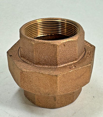 2″ 125 lb. Brass Union Female NPT (FIP) Both Ends