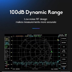 SV4401A VNA with 100dB Dynamic Range and USB Connectivity for Analysis