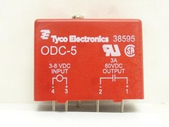 186606 Old-Stock; Tyco ODC-5 Output Module; In: 3-8VDC; Out: 60VDC; 3 Amps