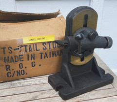New Big VERTEX TS-3 adjustable angle Tail Stock for lathe, divider or indexer