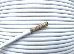 10’ Ft. 1/0 AWG Tinned Copper Wire 0 Gauge ETFE Tefzel Aircraft Marine Cable USA