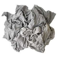 Gray Knit T-Shirt 100% Cotton Cleaning Rags 10 lbs. Bag – Multipurpose Cleaning