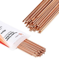 40pcs Self-Fluxing Brazing Rods 5/64″ Diameter for HVAC, AC, Refrigeration, Weld
