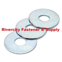 M7 Fender Washers 7mm Metric Flat Steel Washer DIN 9021B Large OD Zinc Plated
