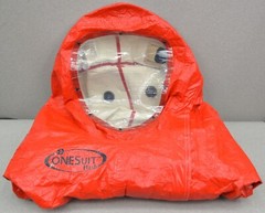 ONESuit Flash Protective Hazmat Suit NFPA 1901,2005 ed X-Large Saint Gobain SEI