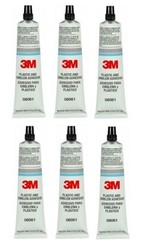 3M 8061 Adhesive Glue Security Craft Plastic Emblem (6 Pack)
