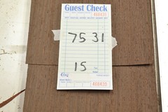 Wenge Raw Wood Veneer Sheet 7.5 x 31 inches 1/42nd thick 4684-39