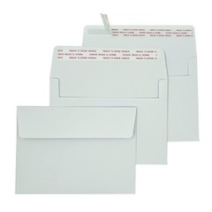 A7 Invitation Envelopes (200 PCS) – 5.25×7.25 in Windowless Design, 120GSM Wh…