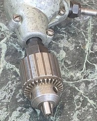 Vintage Babco 2T01 Right Angle Drill Drive Jacobs 7B Chuck w/ Genuine N1 Key USA