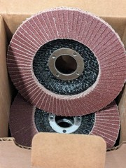 CGW Flap Disc: 4-1/2" Dia, 7/8" Hole, Aluminum Oxide, Type 29 Box of 1