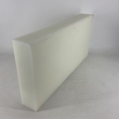 Mcmaster-Carr Moisture Resistant HDPE Sheet 12″ x 24″ x 3″ White NEW
