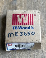 TB WOODS 4JX5/8 SURE-FLEX COUPLING FLANGE MAX RPM 7600 NEW