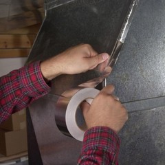 Keeney 280416 Silver HVAC Metal Repair Aluminum Foil Tape 1.88 in. x 10 yd.