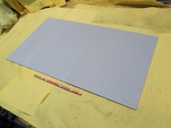 ABS GRAY PLASTIC SHEET 1/8″ x 12″ x 21” textured vacuum thermoforming machinable