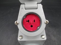 CROUSE HINDS CFS175-2023-M15 20A EXPLOSION PROOF FACTORY SEALED RECEPTACLE 125V