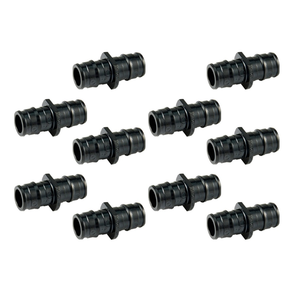 EFIELD 10PCS Poly PPSU Pex-A Expansion Fitting 1/2″ X 1/2″ Coupling, Lead Free