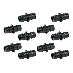 EFIELD 10PCS Poly PPSU Pex-A Expansion Fitting 1/2″ X 1/2″ Coupling, Lead Free