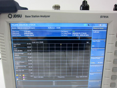 JDSU JD785A Base Station Analyzer,8GHz,SA,SG,CAA,WCDMA,LTE,w/Cal Kit