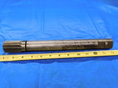 1 23/64 O.D. HSS SHELL REAMER 1/4 KEY 12 FLUTES W/ 1 1/4 STRAIGHT ARBOR .25 1.25