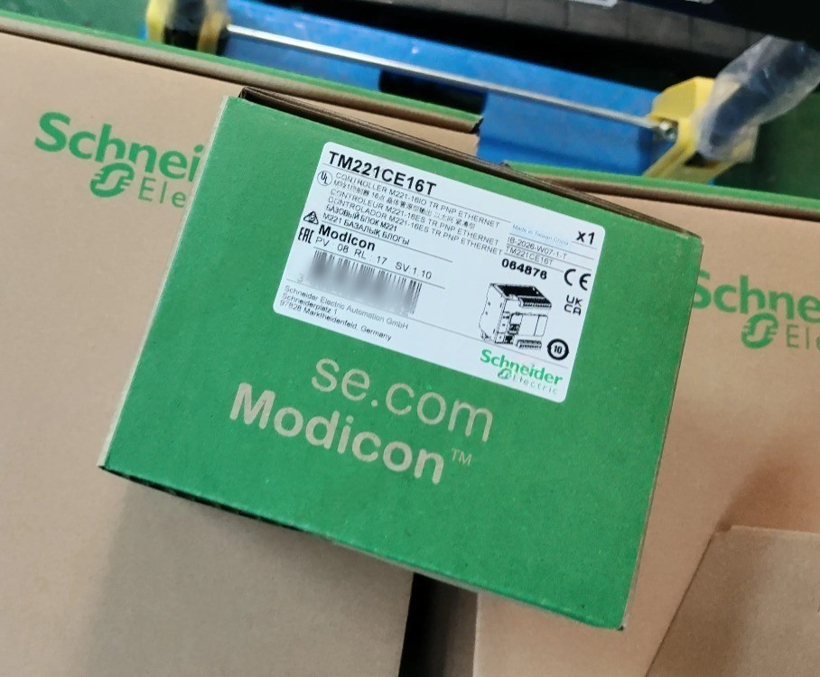 Schneider TM221CE16T Modicon M221 PLC Controller Module 16 I/O Ethernet 24VDC