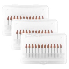 12pcs Dental FG 0413 Brownie Polishers Friction Grip Mini Points FG 1.6mm
