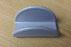 80’s Desktop Business Card Holder by Tenex (Slate Gray) Brand New