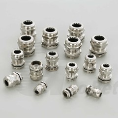 Cable Gland IP68 Waterproof Brass Nickel-plated Compression M6 – M120 PG7 – PG63